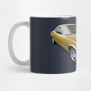 1972 Opel GT in gold Mug